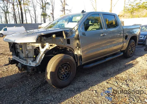 2025 Chevrolet Silverado 1500 4Wd Short Bed Rst z USA, uszkodzony, nr VIN 2GCUKEED9S1187007